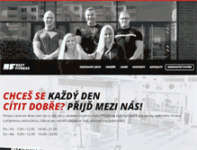 Tablet Screenshot of bestfitness.cz
